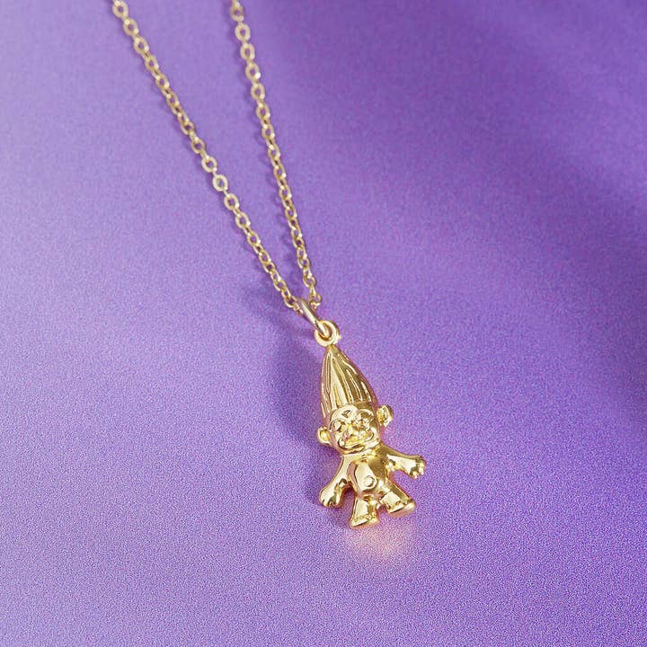 Lucent Studios Ltd - Wholesale Pendant/Charm Necklace - Retro Gold Plated Troll Doll Necklace3