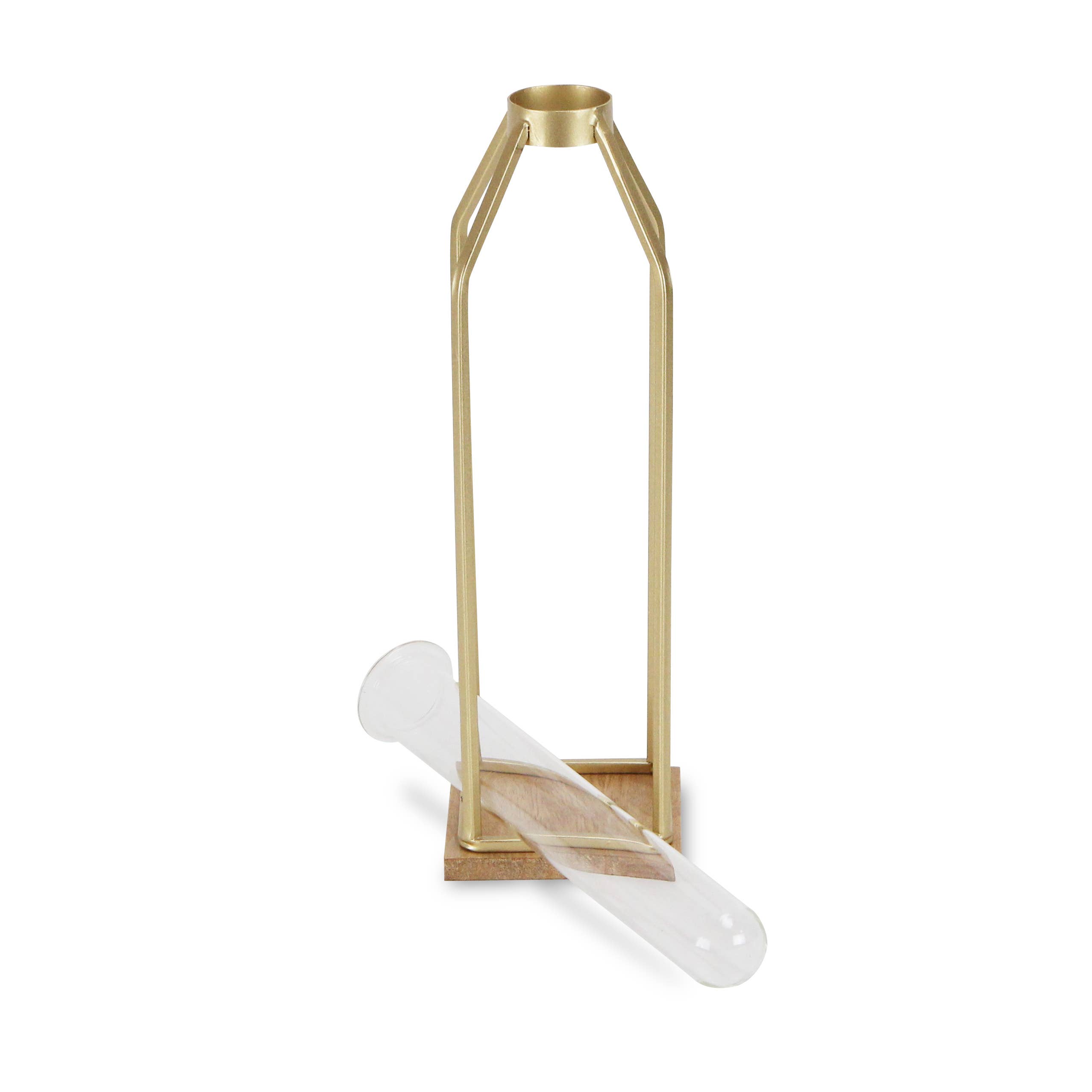 Cheungs Home Decor - Wholesale Decorative Tabletop Object - Adrie Modern Glass Tube Stand Decor11