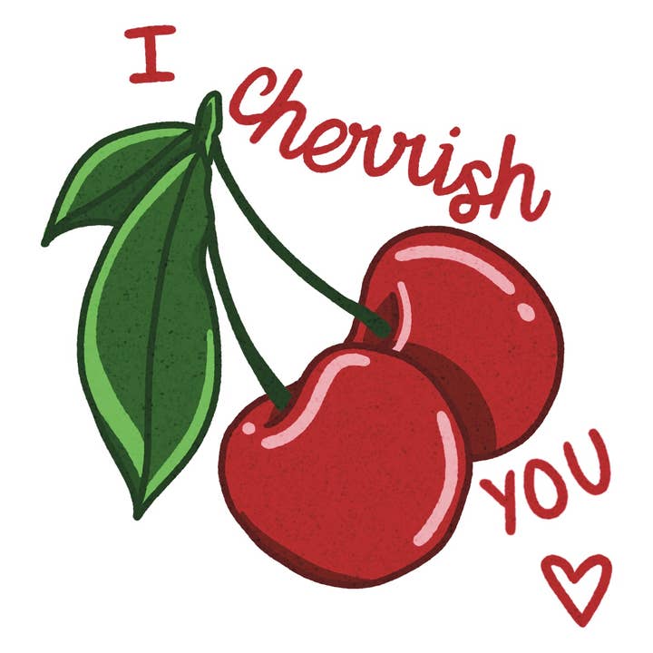 Double Take Creative Studio - Vente Cartes de déclaration d'amour - Carte de vœux "Je te chéris"1