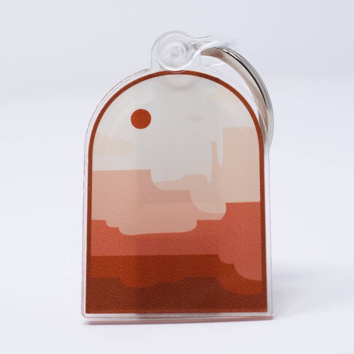 Boho Desert Keychain for wholesale by Riley Funk Designs