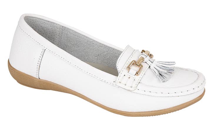 Jo & Joe - Wholesale Loafers - Dames - JO & JOE Dames leren loafer met tassels0