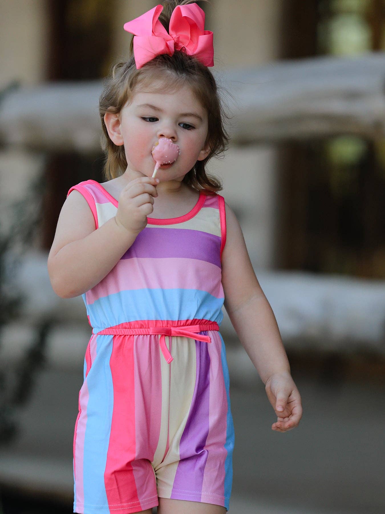 Rylee Faith Designs - Wholesale Dress Set - Baby - Leopard Striped Milk Silk 3-piece Jumpsuit Set10