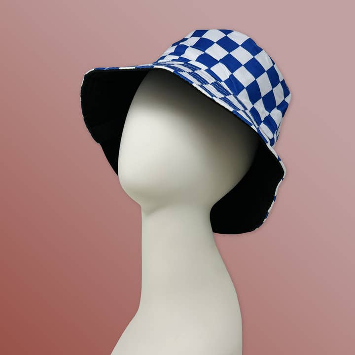 Rainbow Unicorn Birthday Surprise - Vente Bob – femme - Chapeau Bob à Carreaux Classique – Audacieux & Tendance !