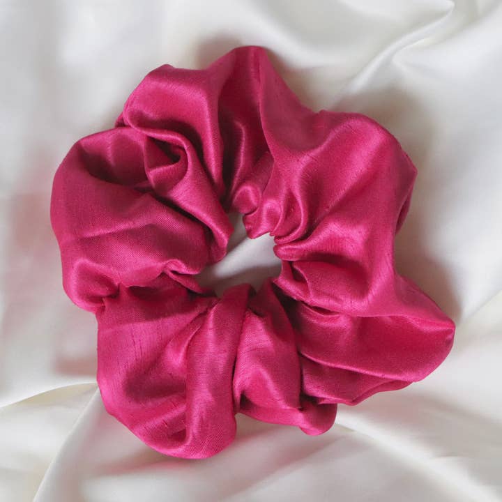 Malha Magenta por atacado de Tana’s Scrunchies