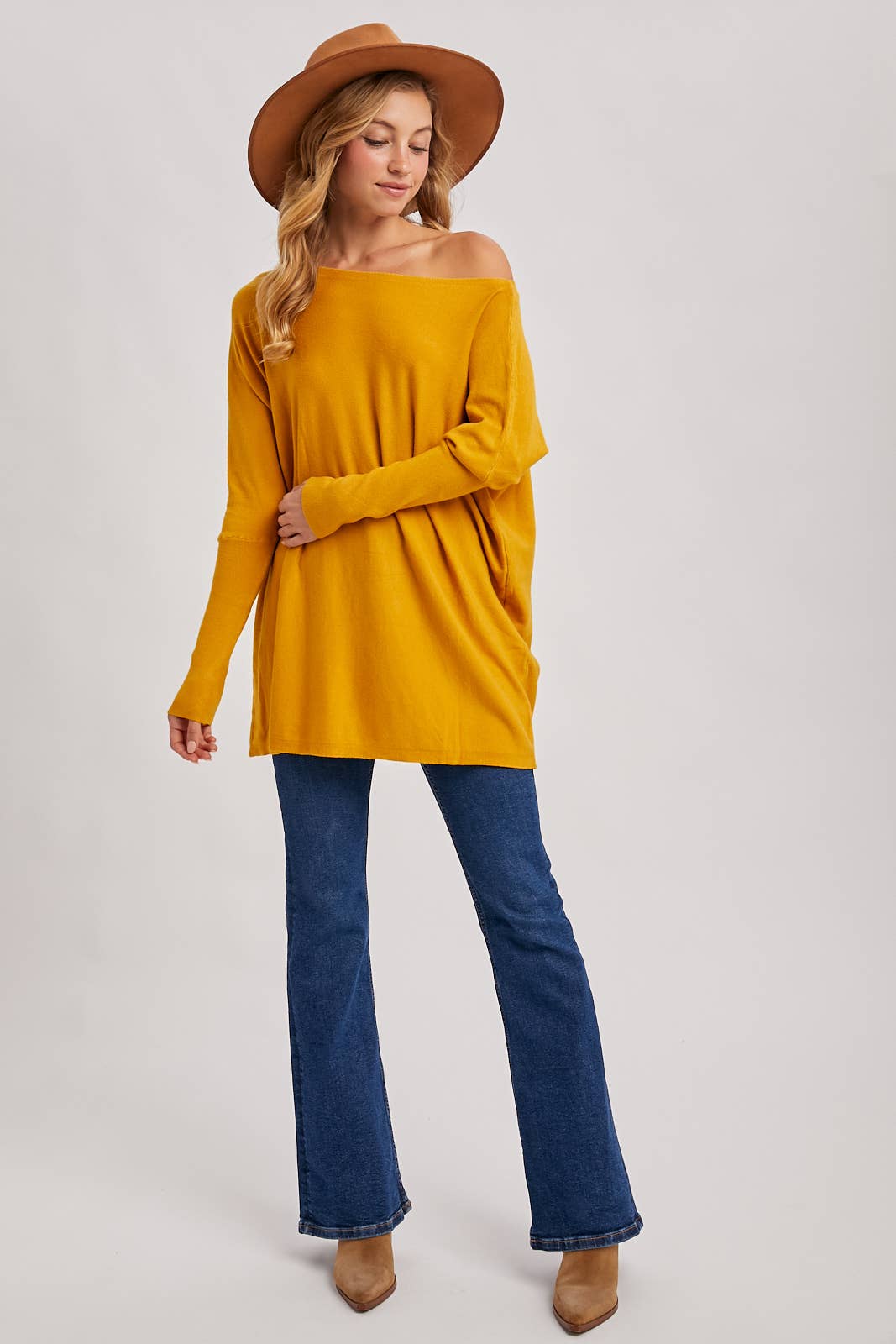 Bluivy - Wholesale Tunic - Women's - FLOWY BOATNECK DOLMAN TUNIC - ST. PATRICK'S DAY82