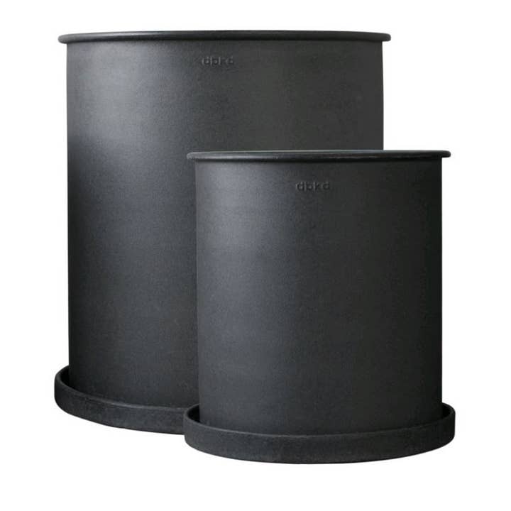 PLANT POT 2-set black for wholesale on Faire