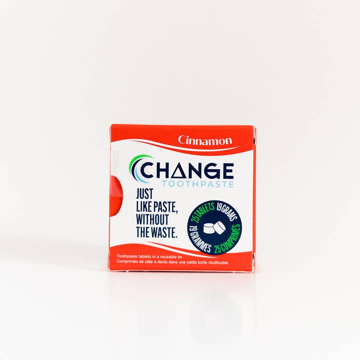 Change Toothpaste - Vendita all'ingrosso Dentifrici - Travel Tin Dentifricio compresse