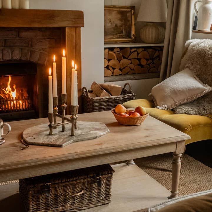 What a Host Home - Wholesale Candle Holder - Anya Rustic Iron Candelabra4