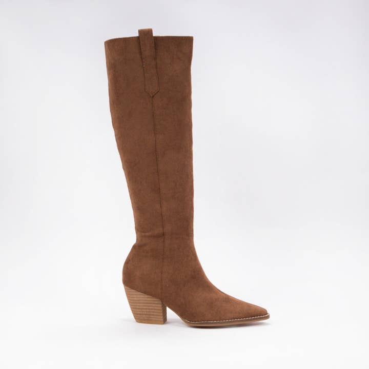 CCOCCI - Wholesale Boots - Women's - BIRKIN POINTED-TOE SLIM DESIGN TALL RIDING BOOTS