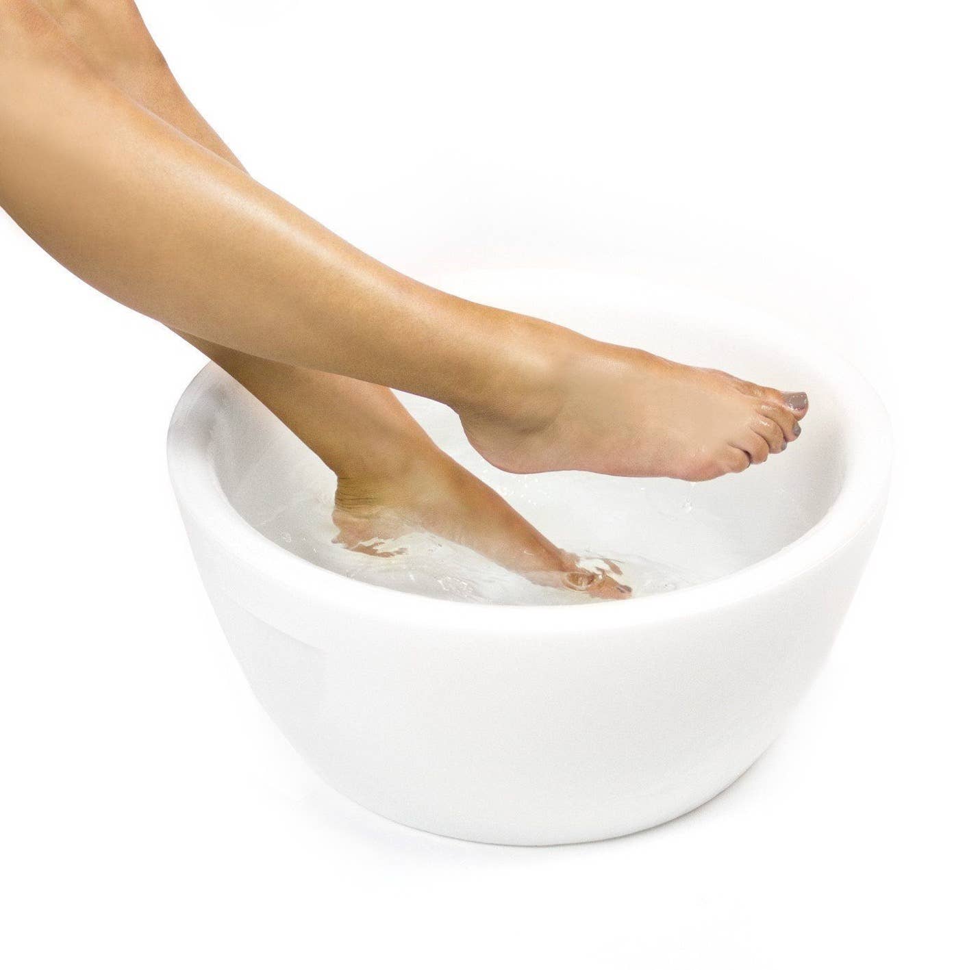 SpaBowls – wholesale Nailcare set – Signature Resin Pedicure Bowl in Frost/White2