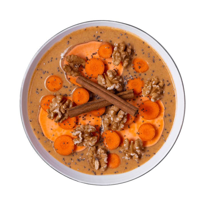 Sjakes – Großhandel Pulverförmige Gesundheitsgetränke – Karotten-Chia-Smoothie-Mahlzeit2