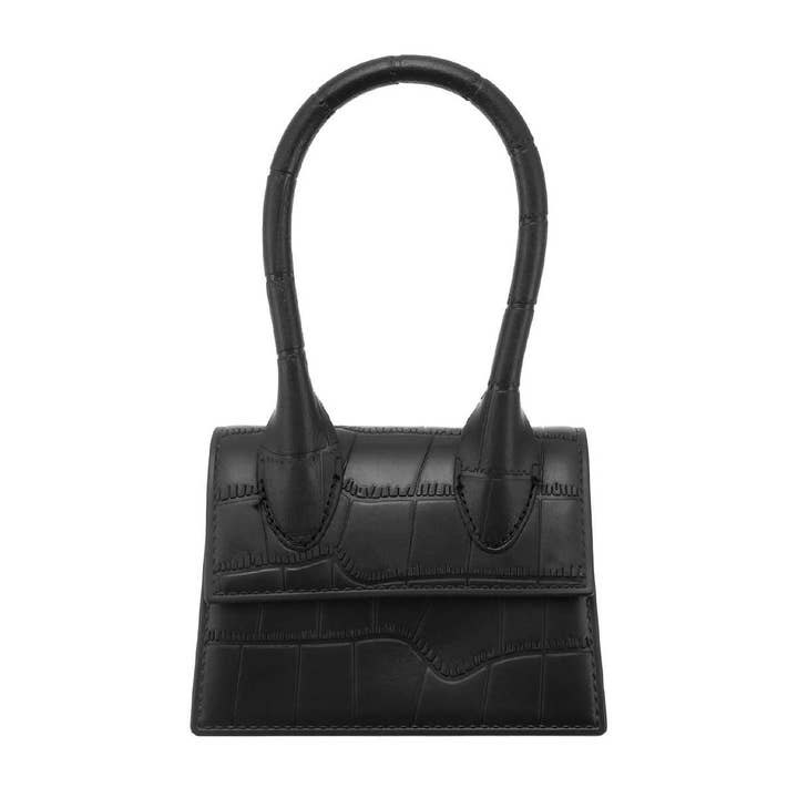 anbfashion - Wholesale Top handle bag – women's - NEW Crocodile Style Mini Jelly Bag with Top Handle7