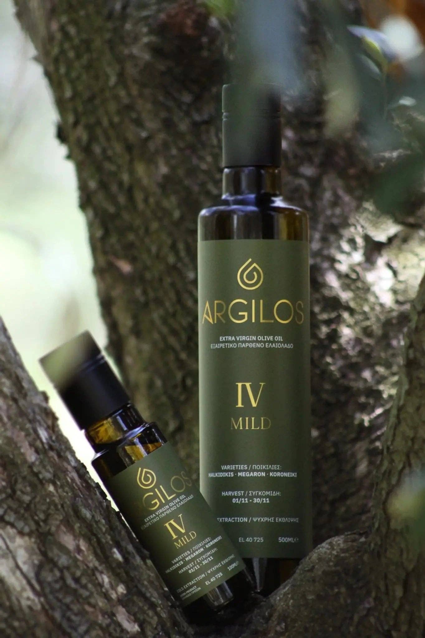 ARGILOS - Wholesale Olive Oil - ARGILOS IV MILD Greek Extra Virgin Olive Oil (500ml)3