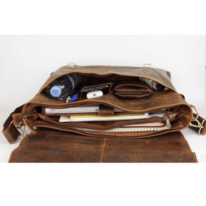 Greenwood Leather - Wholesale Laptop Bag - Unisex - Leather Laptop Bag Portland GW19665310