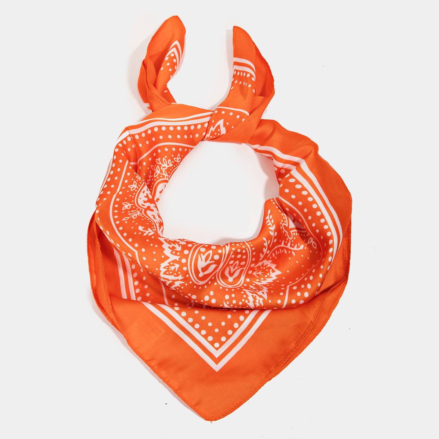 Collections by Fame Accessories - Vente Écharpe – femme - Foulard carré léger à motif cachemire6