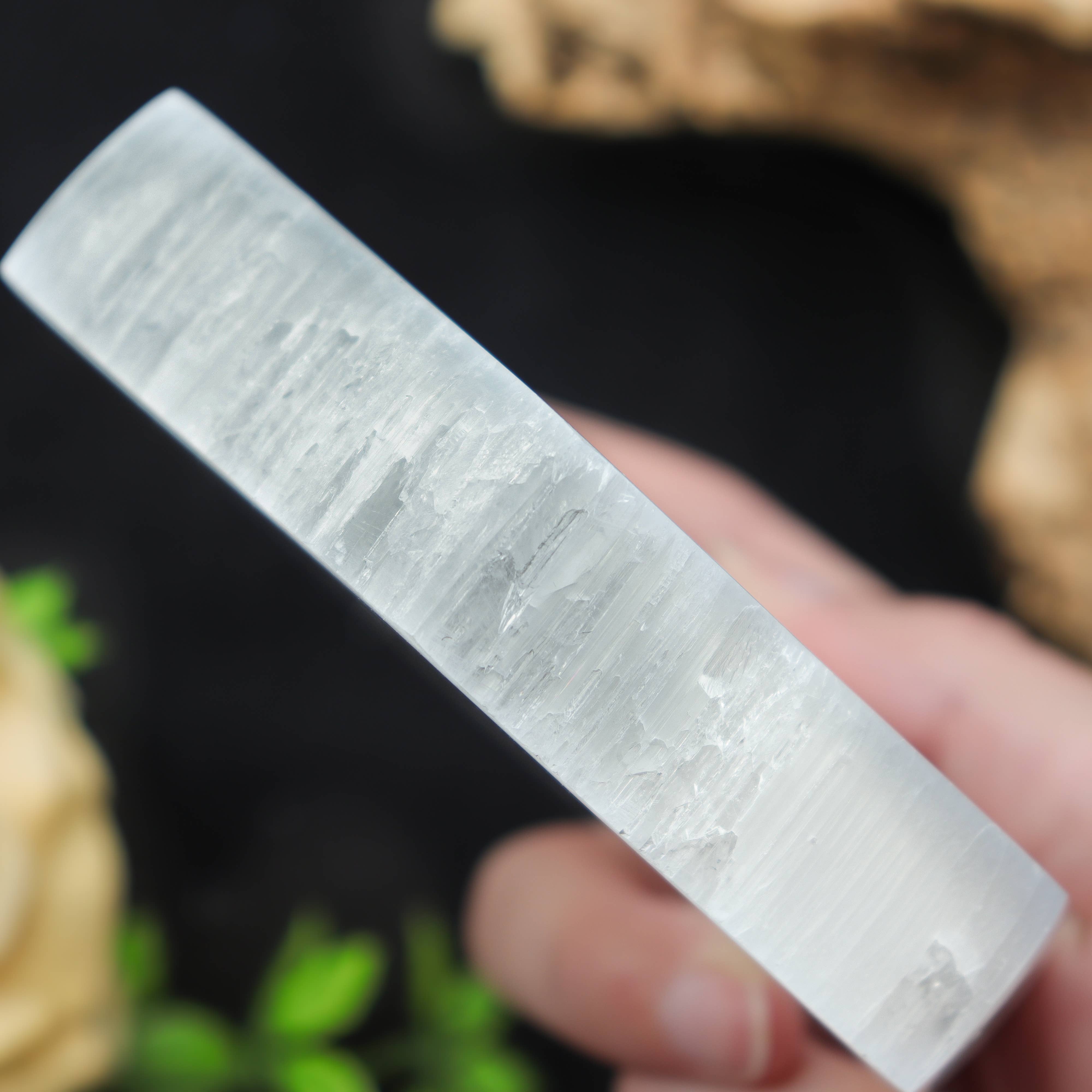 Natures Artifacts Inc - Wholesale Crystal Charging Plate - Selenite Hexagon Crystal Charging Plate | Moroccan Selenite6