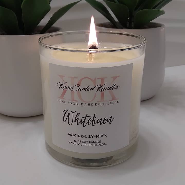 Weißes Leinen für den Großhandel von KnoxCarterKandles
