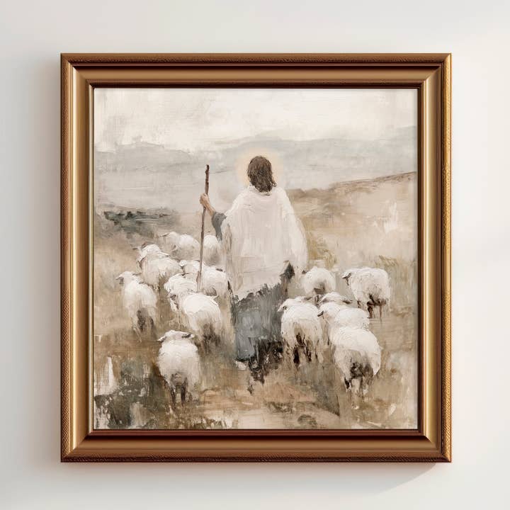 Great Thou Art - Wholesale Art Print - The Shepherd's Devotion - print