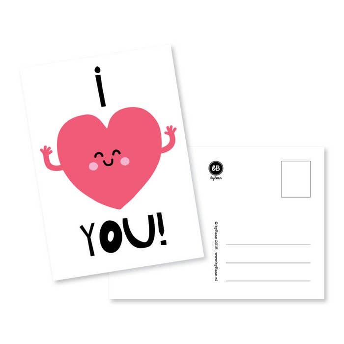 I Heart You Ticket for wholesale by byBean