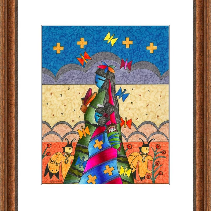 Fourth World Design - Wholesale Art Print - Singing Prayers2