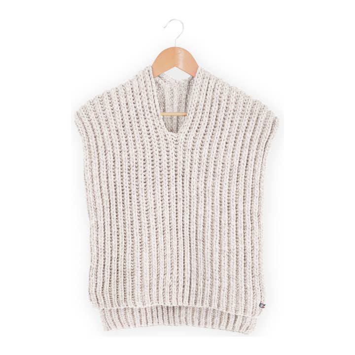 MAISON BONNEFOY - Wholesale Cardigan - Women's - COLOMBE - Coarse-knit vest2