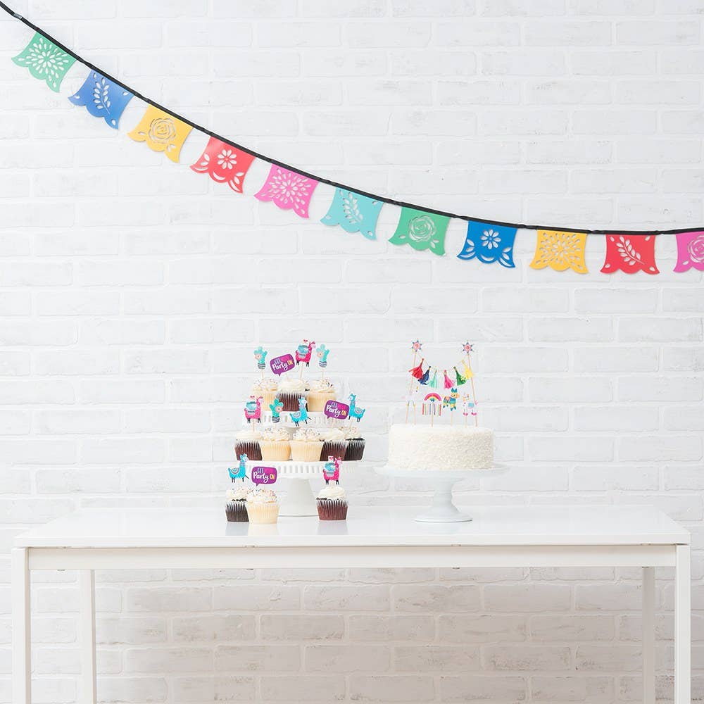 Weddingstar Inc. - Wholesale Party Sign/Banner - Colorful Paper Party Pennant Banner - Fiesta Party1