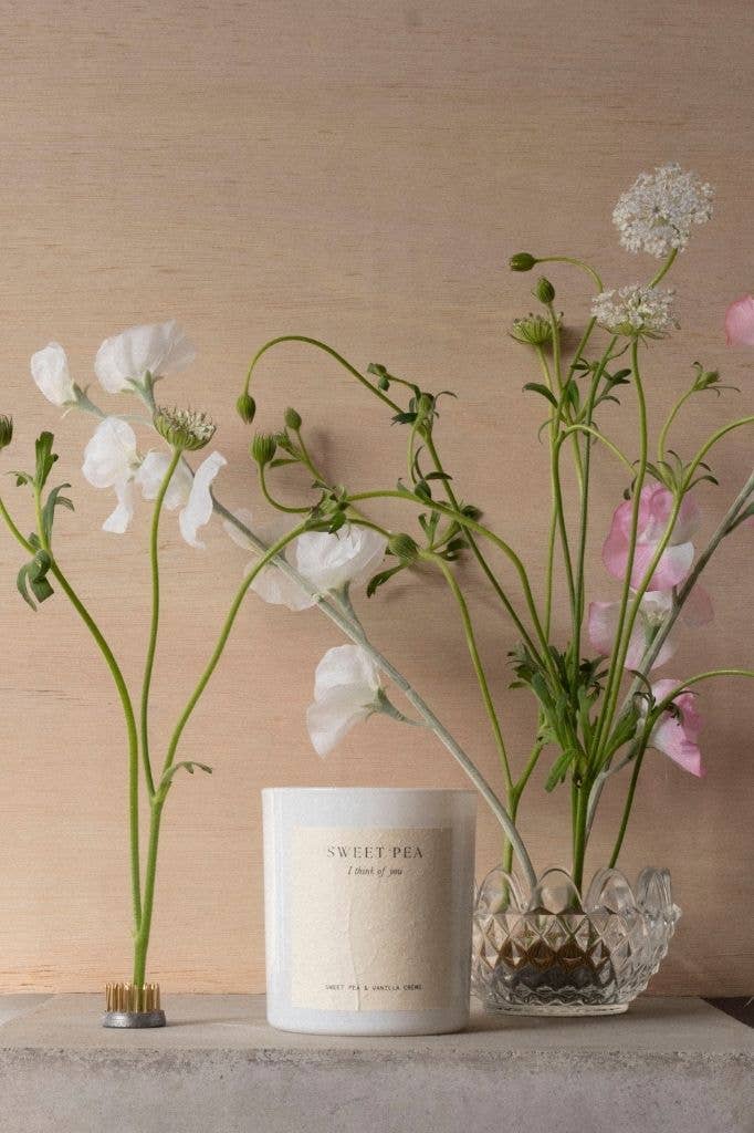 Studio Sol Store - Wholesale Jar/Filled Candle - Sweet Pea Candle | I Think Of You2