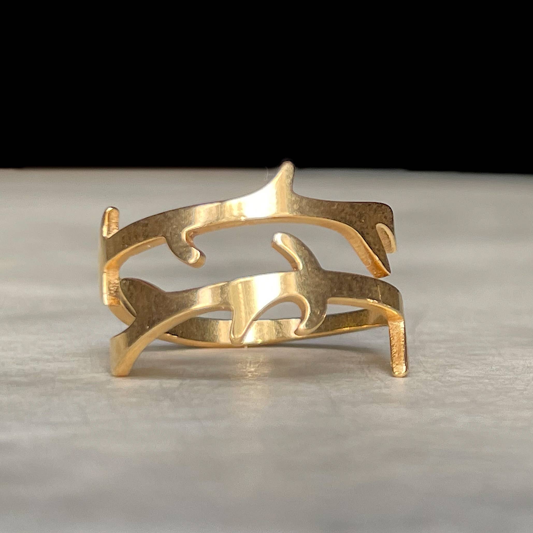 Blueyejewelry - Wholesale Band/Stacked Ring - Open Branch Ring - Tarnish-free Adjustable Tree Branch Ring 2