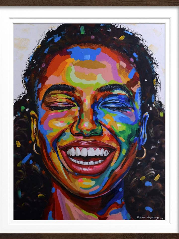 Celebrate Life 5 - L-70x86.5cm - Wenge voor wholesale door Ivhu