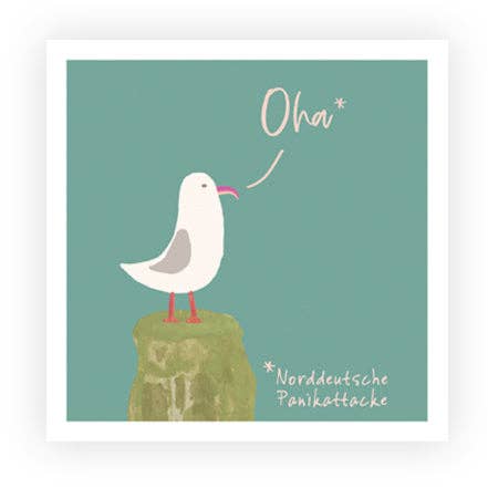 OHA Måge | Postkort | Hilsen for engroshandel hos Hey!Cards GmbH & Co. KG