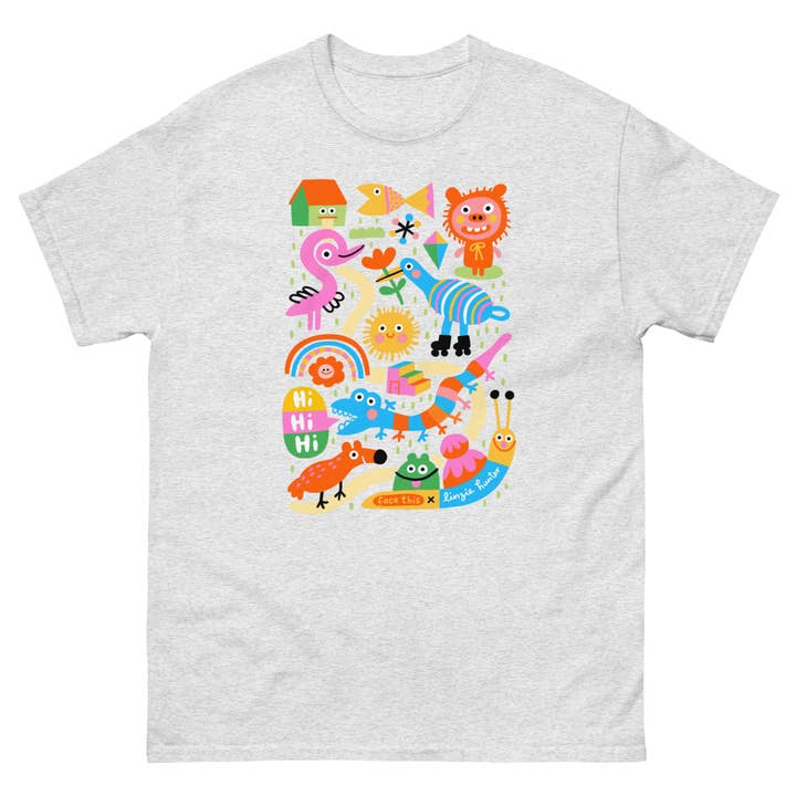 Face This - Wholesale Screen Printed T-Shirt - Men's - Linzie Hunter x Face This T-shirt4