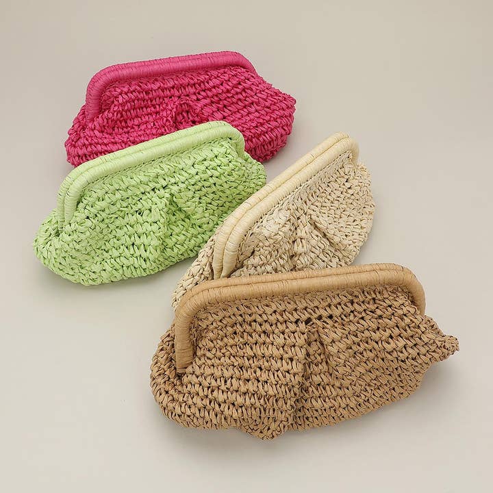 Weave Dumpling Hand Bag / Clutch / Crossbody Bag
for wholesale by Sensibling Corp.