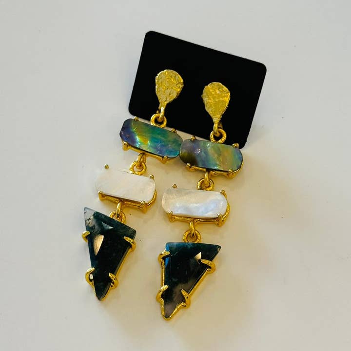 Stephanie Statement Earrings for wholesale by Gemajesty Jewellery