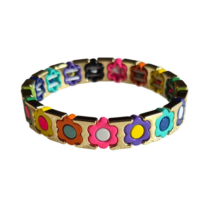 Buntes Armband HQ1 I Gold Multi für den Großhandel von ZODA