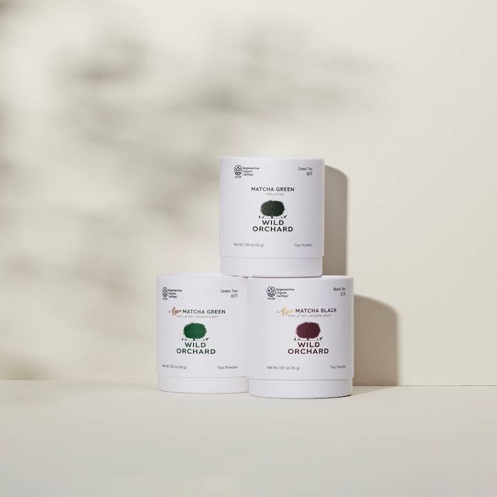 Wild Orchard Tea Company - Wholesale Protein/Superfood Powder - Matcha Green – Regenerative Organic Superfood Powder1