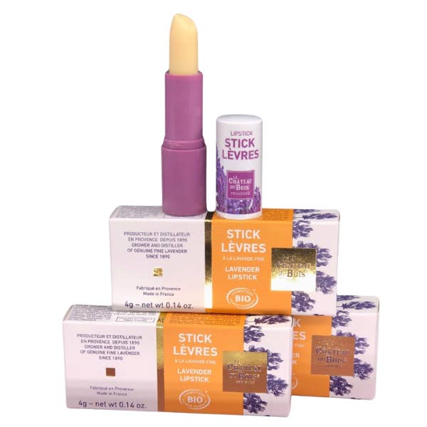 Le Château du Bois Provence - Wholesale Lip Balm - Nourishing and repairing lip stick at the end - ORGANIC