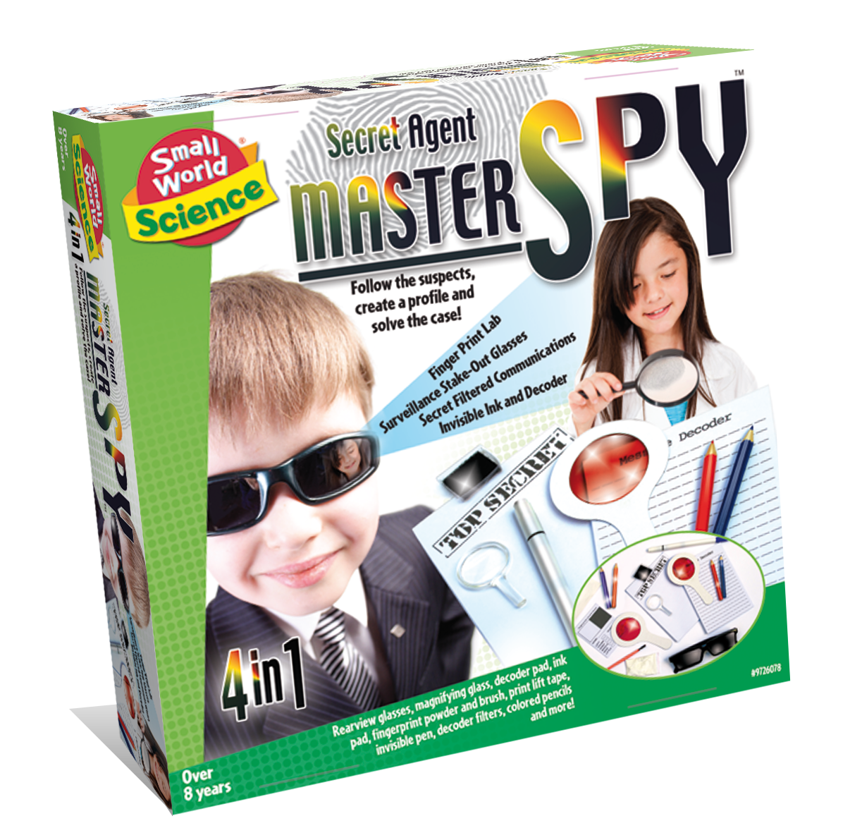 Small World Toys - Wholesale Toy Set - Kids - Secret Agent Master Spy 4-In-11