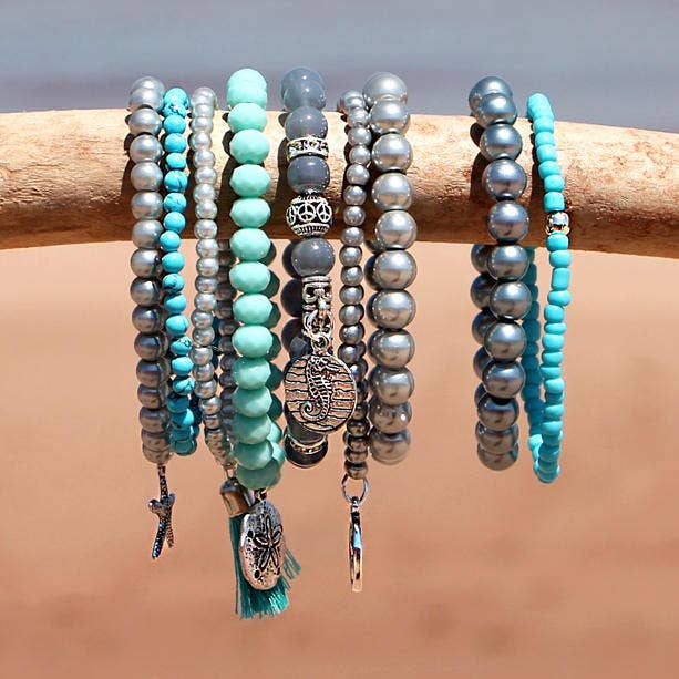 Maria - Handgefertigtes Armband-Set aus Perlen für den Großhandel von Bohemian Bracelets