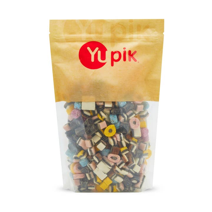 Mélange de bonbons à la réglisse assortis Yupik, réglisse Allsorts classique pour la vente par Yupik