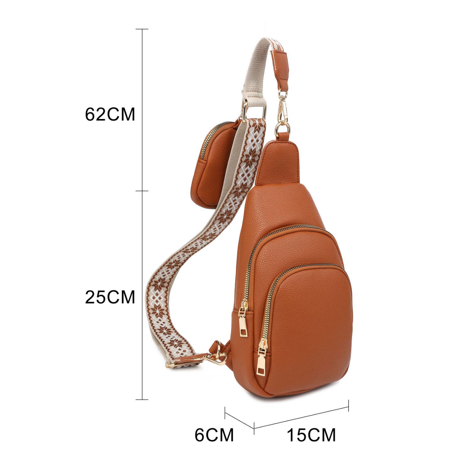 Papaya Fashion Ltd - Venta al por mayor Bandolera - Mujer - B23019-Bolso bandolera y bandolera con monedero12