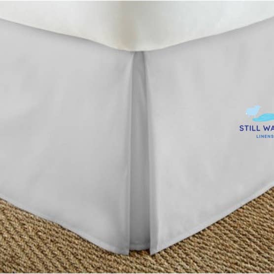 Still Water Linens - Wholesale Bedskirt - Pleated Solid Bed Skirt
3