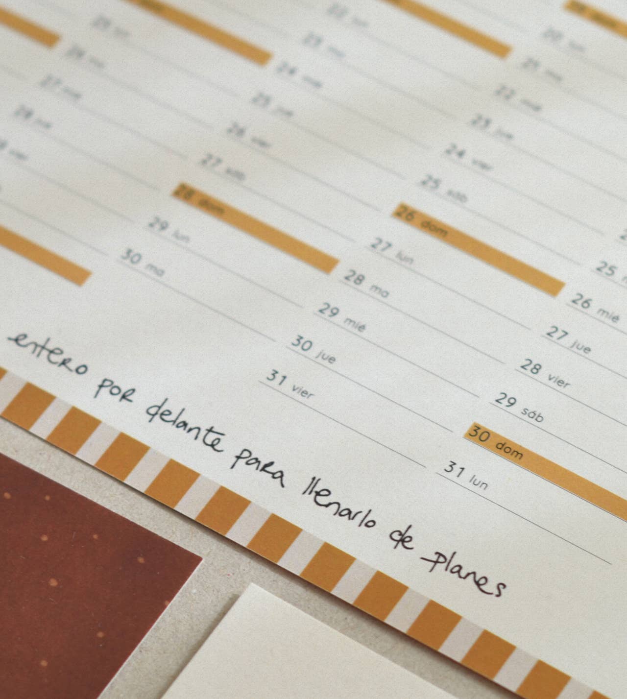 ypamiqué - Wholesale Calendar - A3 wall calendar and poster3