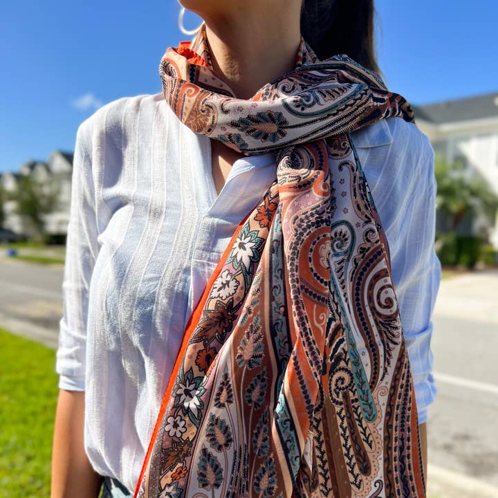 Umays Boho - Wholesale Scarf – Women's - Soft Pashmina, Silky Wrap for Women, Boho Shawl0