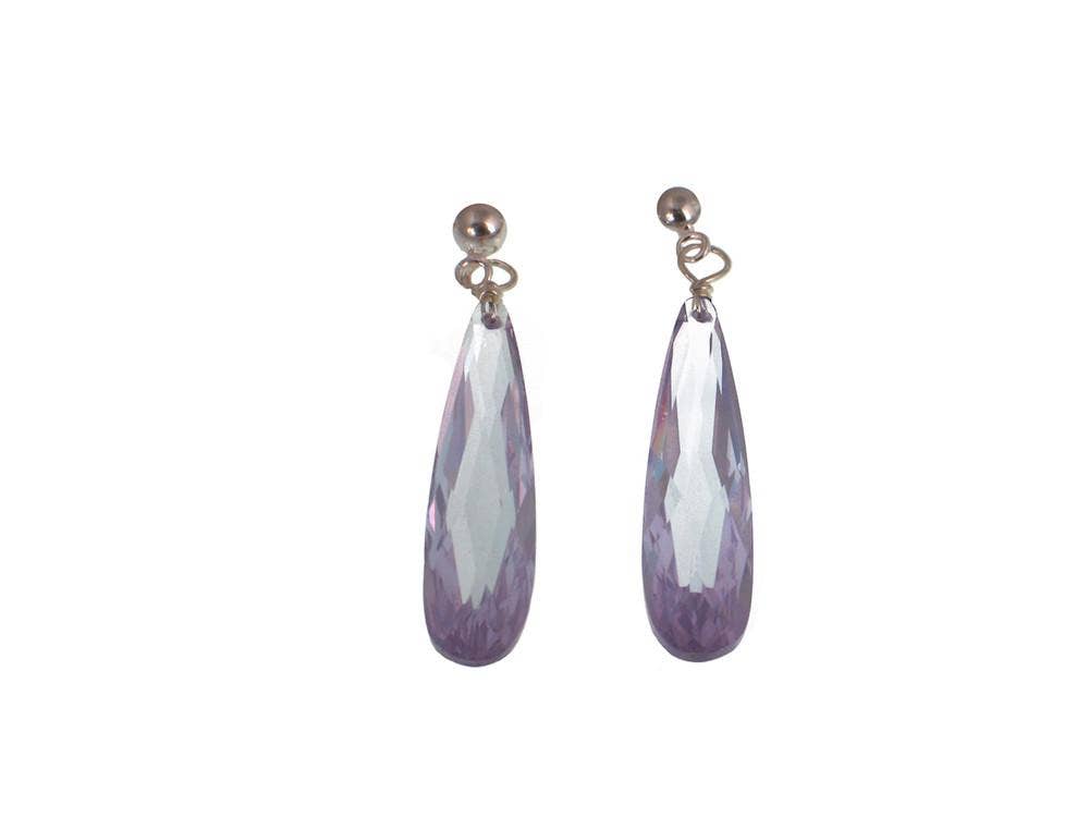 Erica Zap Designs - Wholesale Dangle Earrings - Crystal Drop Earrings, 2"5
