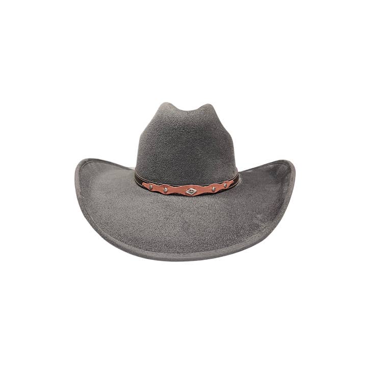 The Modern Cactus Co - Wholesale Cowboy Hat - Unisex - Unisex Vegan Suede Western Cowboy Hat14