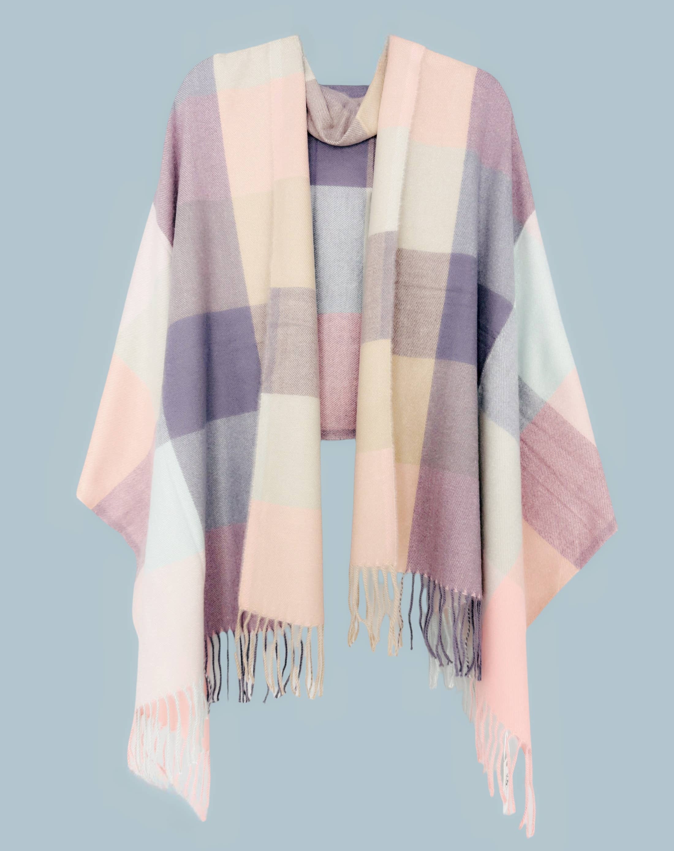 JC Sunny Fashion – Wrap - Mulher por atacado – 23 Cores! Manta Envolvente de Blocos de Cor Mais Suave que Caxemira14