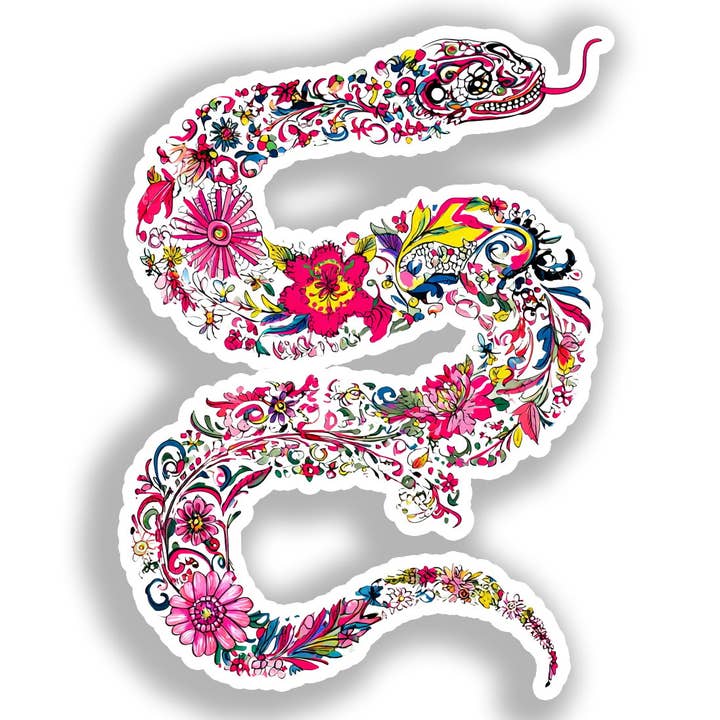 Snake Decal Sticker # A018381 for wholesale by Yoonek Graphics