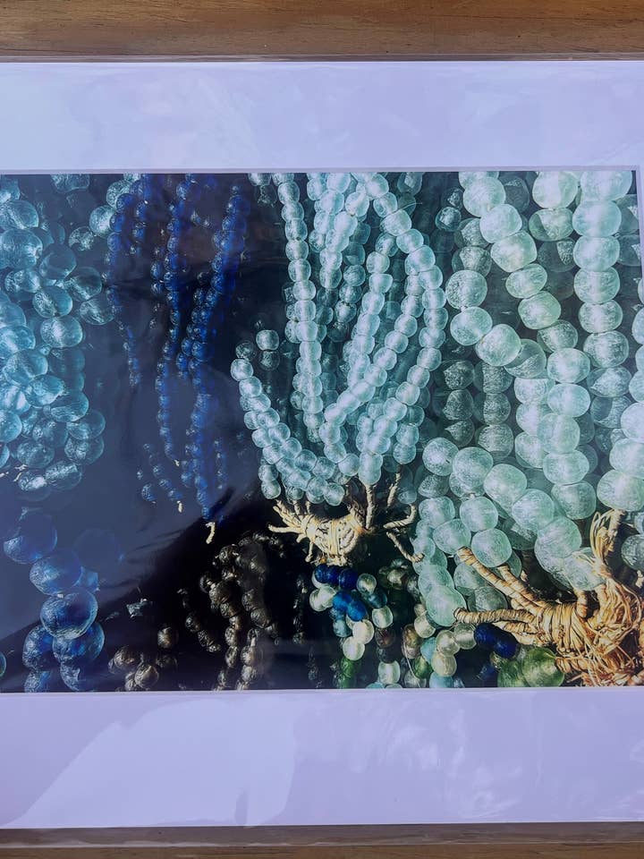 Impression sur verre de mer 11 x 14 pour la vente par Glass Mermaid Makings