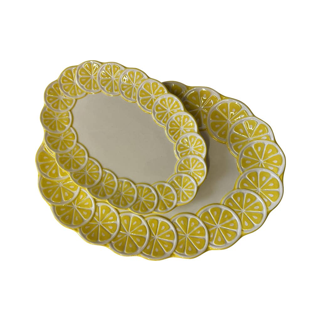 Opjet Paris - Wholesale Decorative Plate/Dish/Bowl - Oval citrus dish gm L38 W27 H2.8cm1