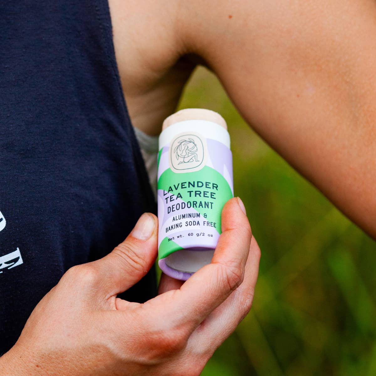 Good Flower Farm - Wholesale Deodorant - Unisex - Lavender Tea Tree Deodorant / 2.75 oz Biodegradable Stick🪻